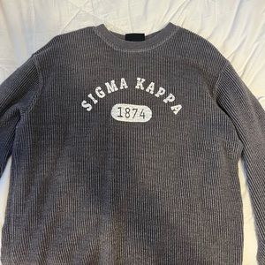 Oversized Sigma Kappa Crewneck